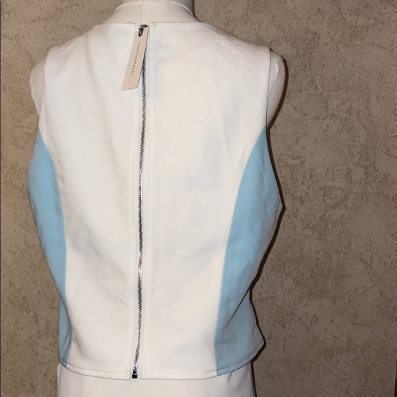 Flat White By Anthropologie Sleeveless Blouse - Picture 4 of 9